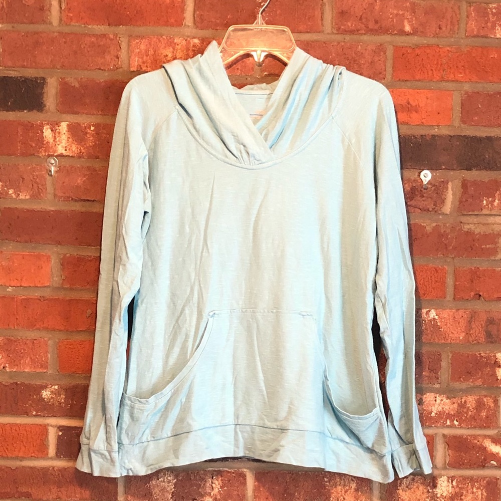 Columbia Pullover Hooded Shirt w/ Front Pocket